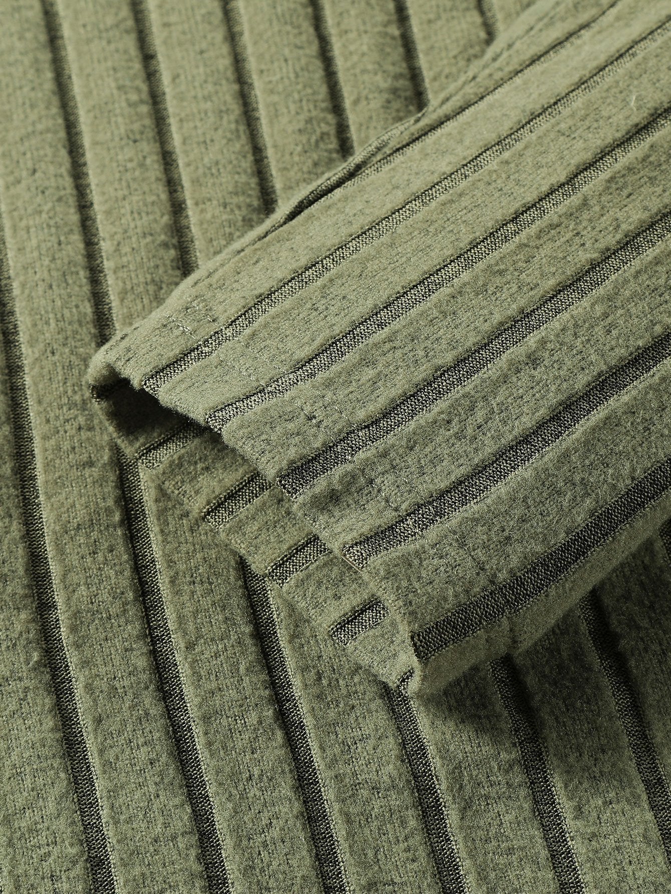 VARENO Rippstrick-Sweatshirt