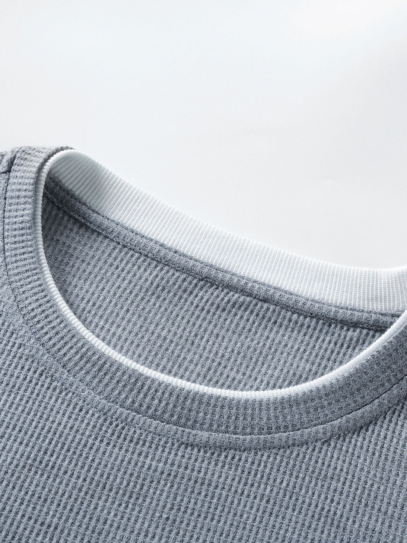 VARENO Waffel-Sweatshirt