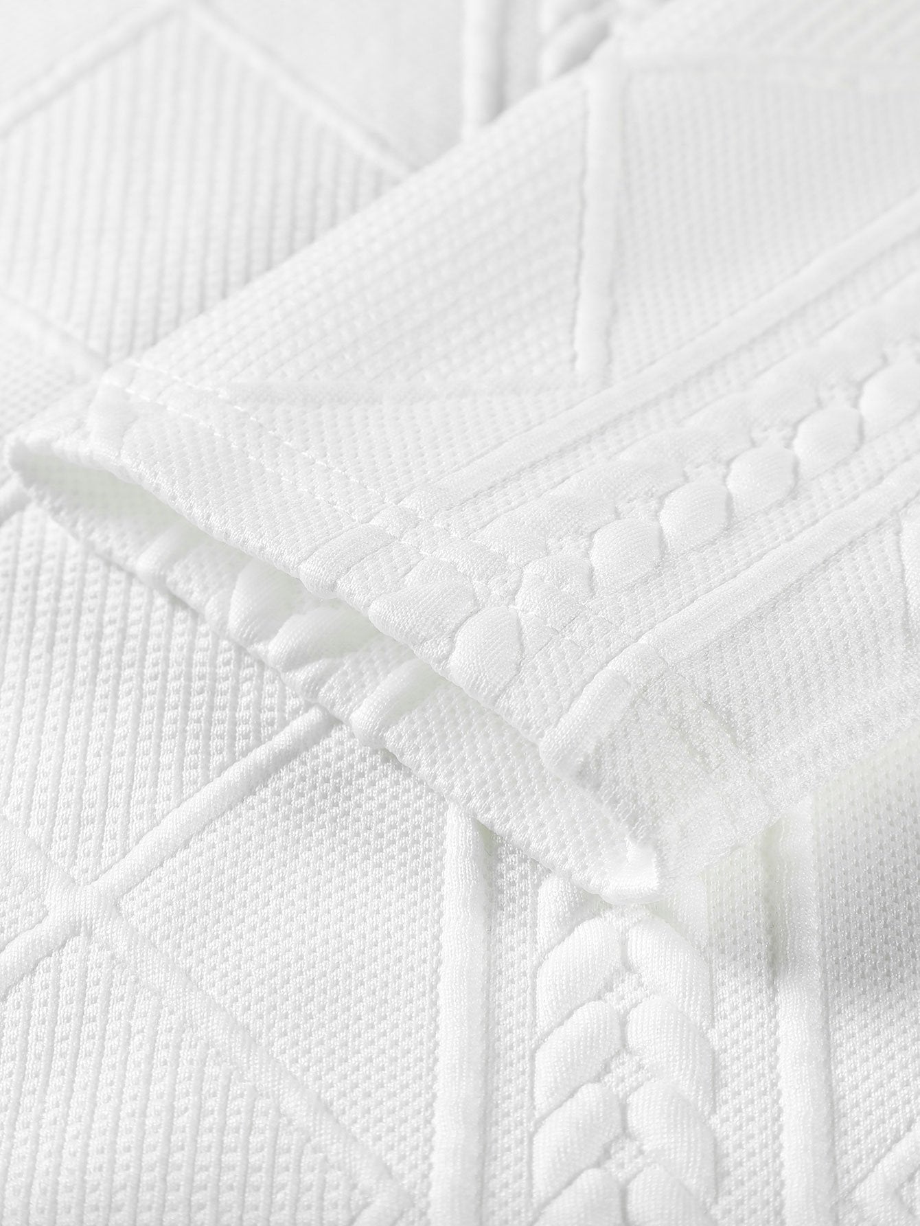 VARENO Geometrisches Sweatshirt