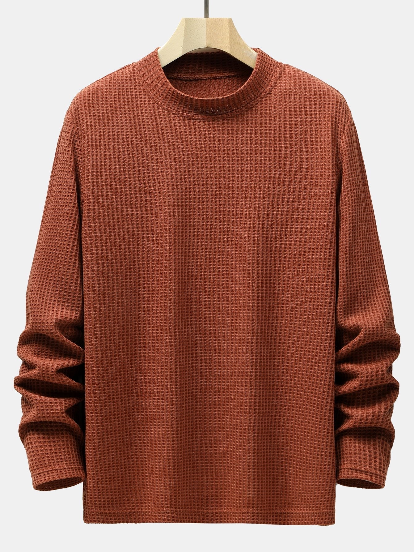 VARENO Waffel-Sweatshirt