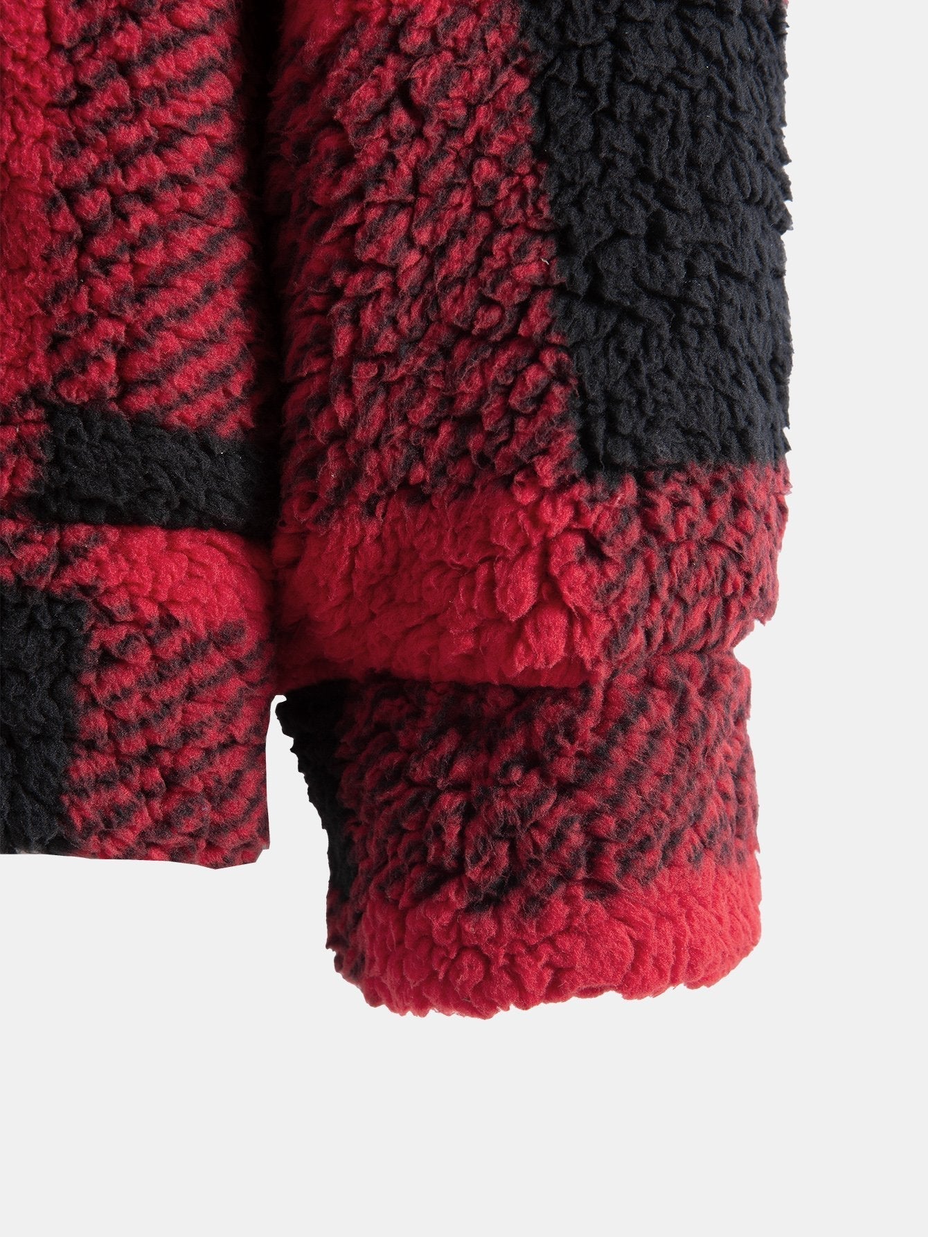 VARENO Kapuzenpullover mit Karomuster