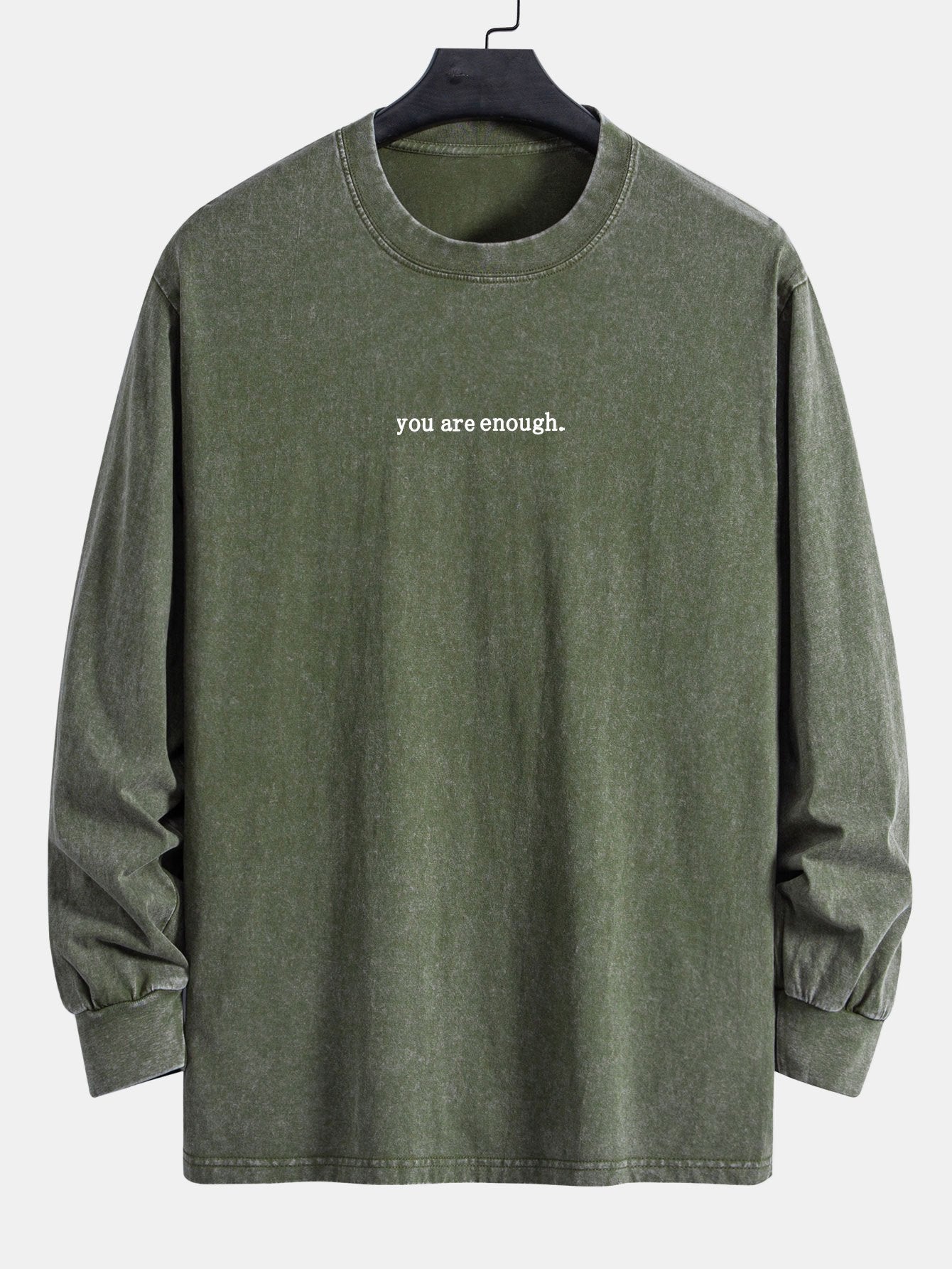 Sweatshirt mit VARENO-Slogan-Print