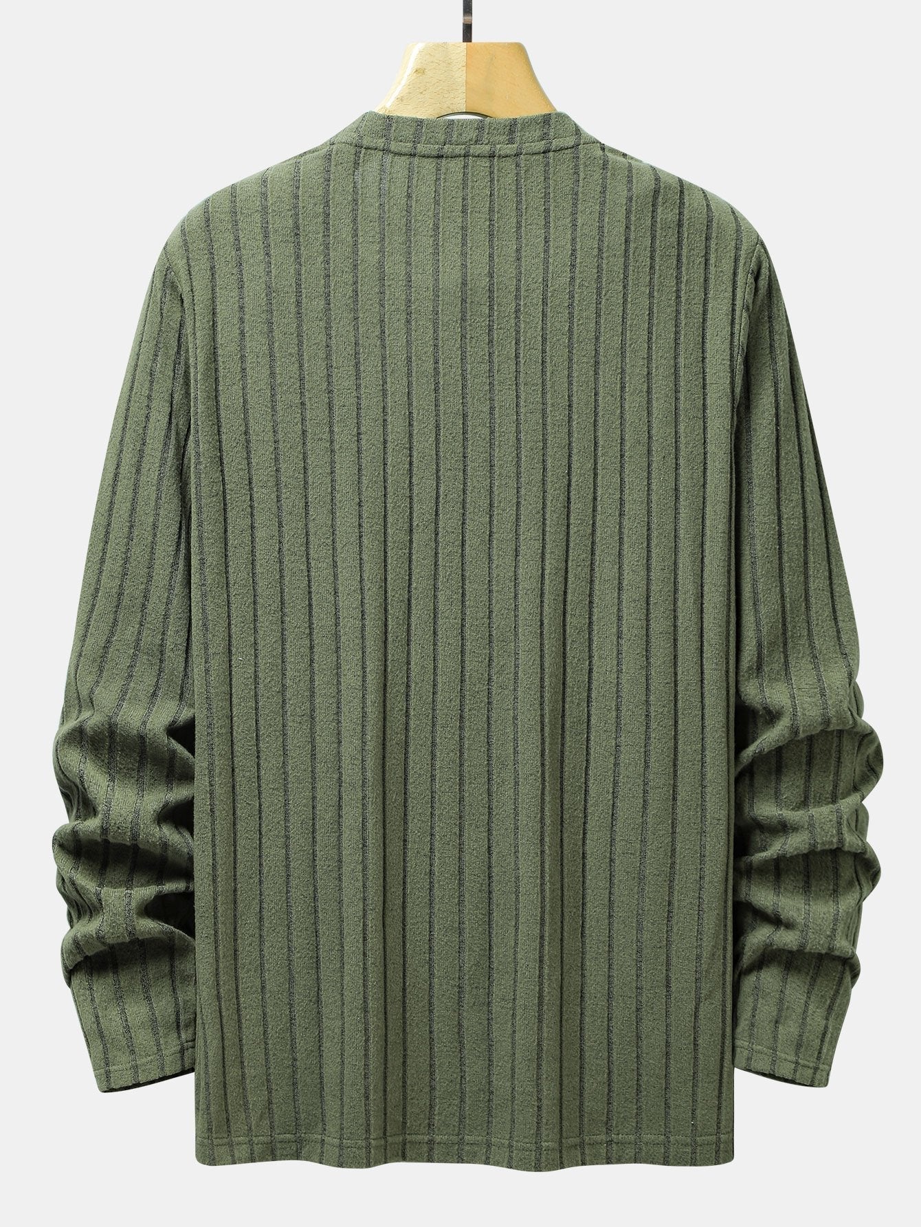 VARENO Rippstrick-Sweatshirt