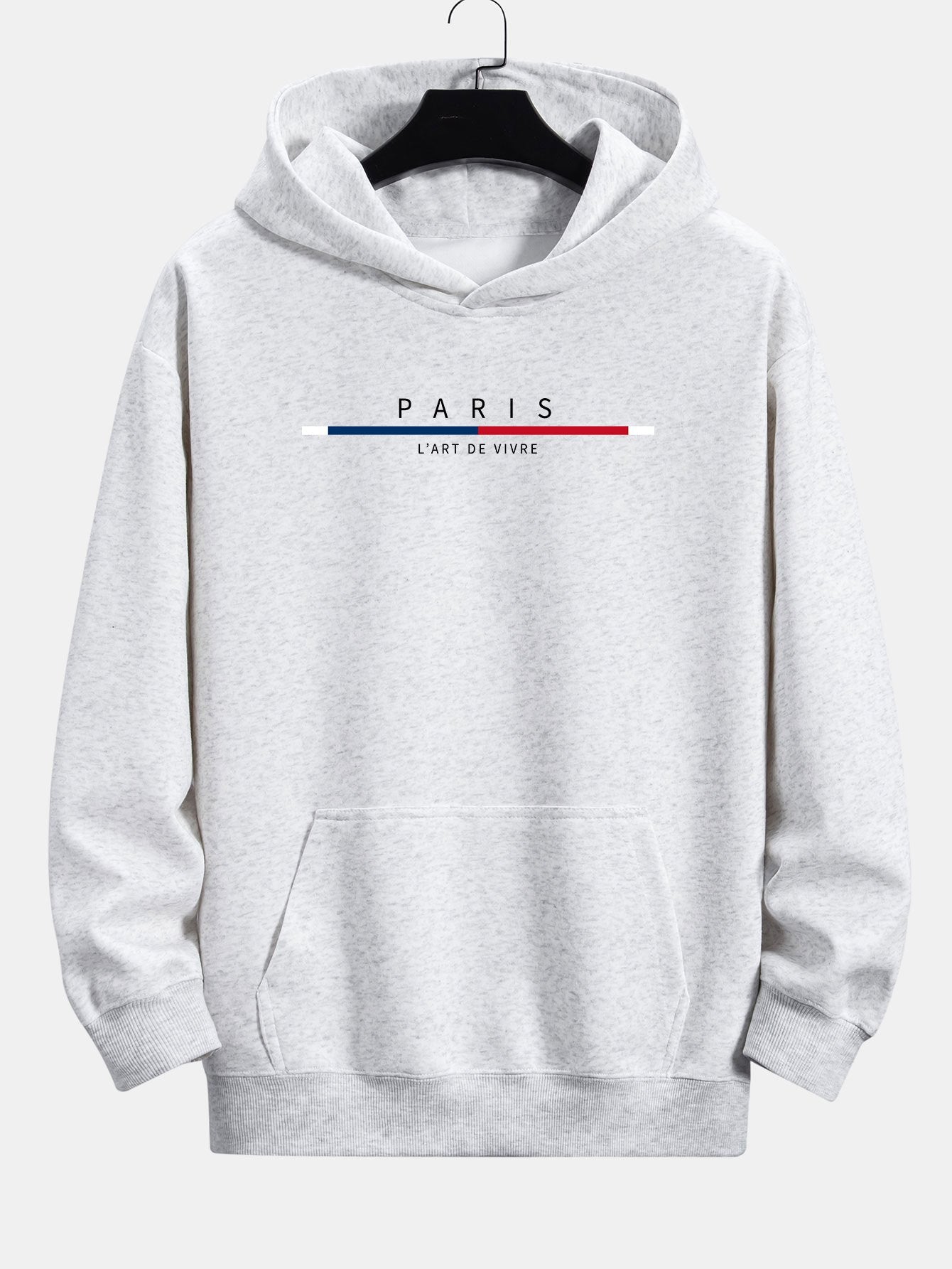 VARENO Paris Streifen-Kapuzenpullover