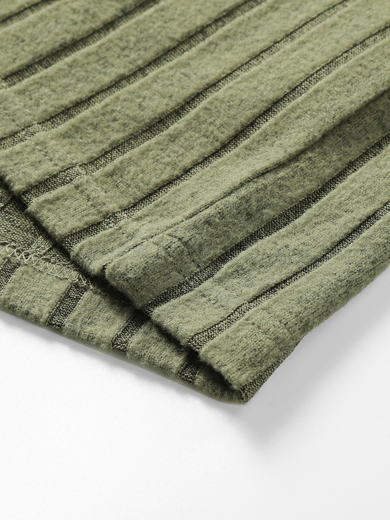 VARENO Rippstrick-Sweatshirt