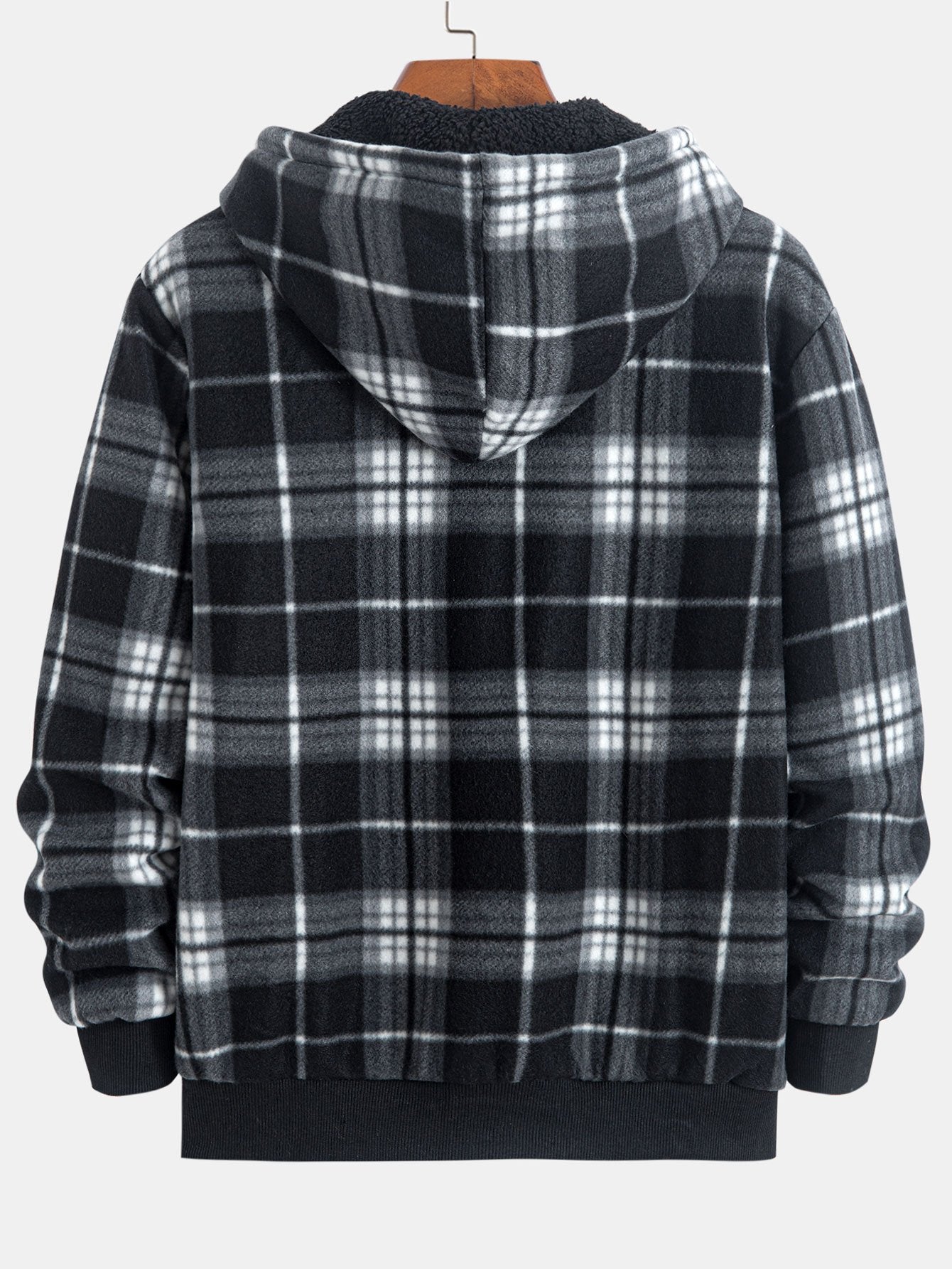 VARENO Karierte Hemdjacke