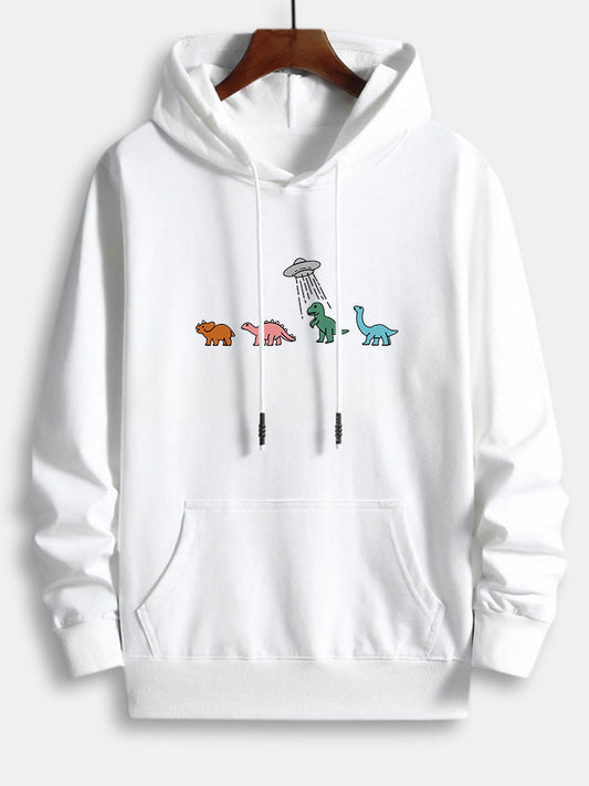 VARENO Cartoon-Dinosaurier-Hoodie