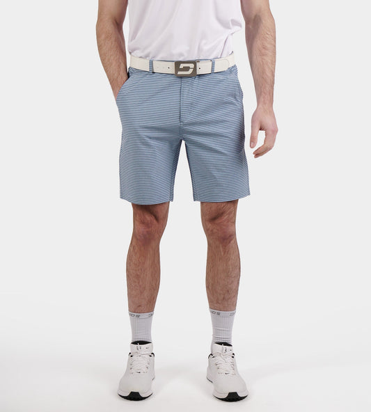 HERITAGE-STREIFENSHORTS – DENIM