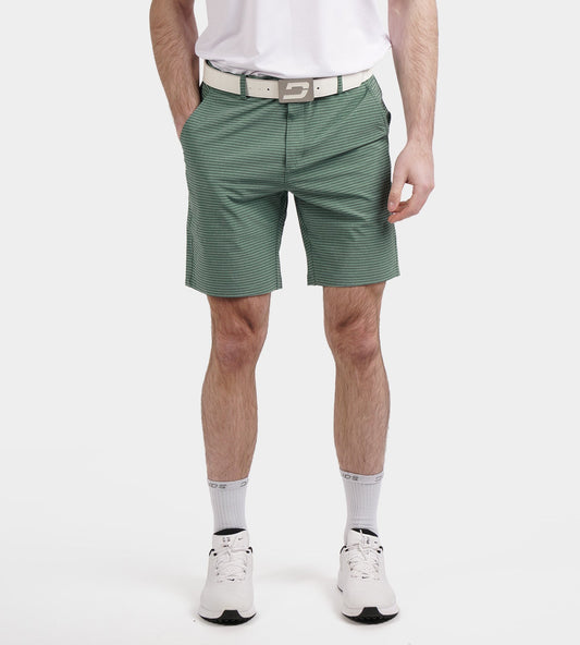 Heritage Stripe Shorts - Salbeigrün
