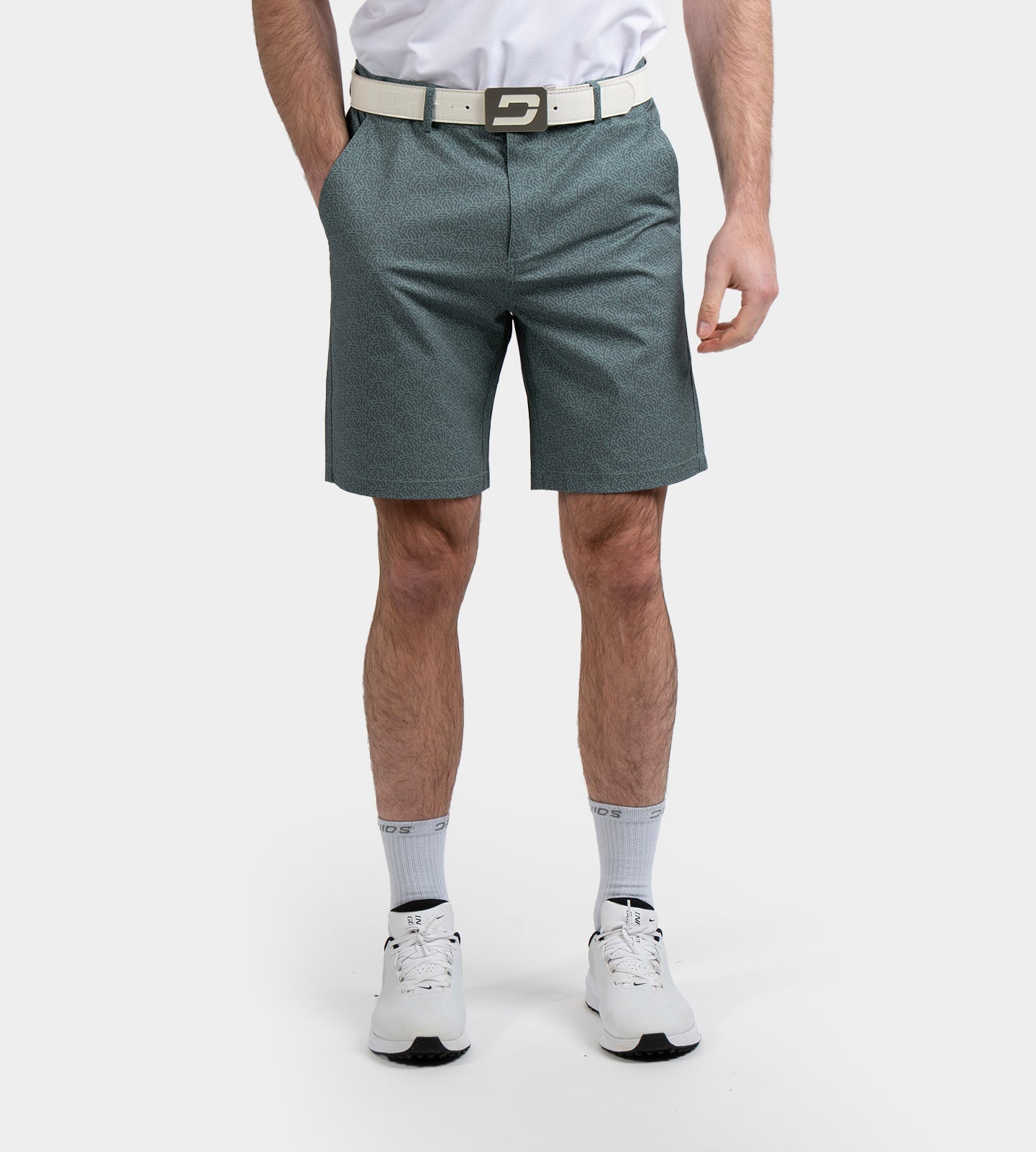 HERITAGE ABSTRACT SHORTS - SALBEI