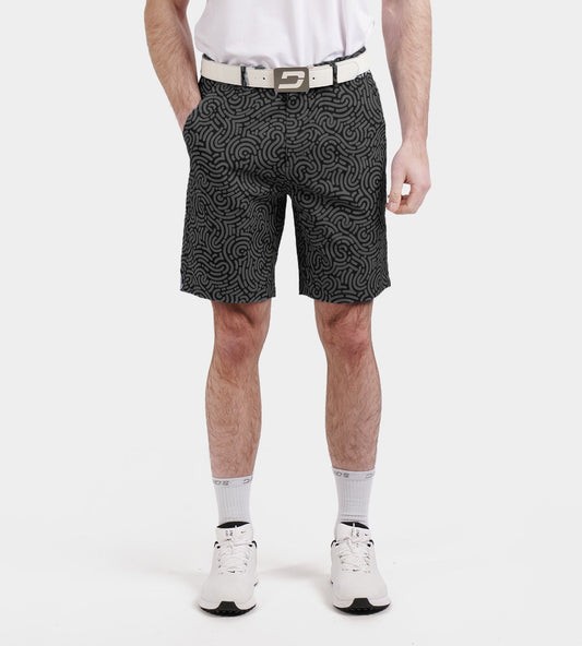 HERITAGE JUMBLE SHORTS - SCHWARZ