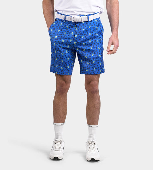 CLIMA GRUNGE SKULLZ SHORTS – BLAU