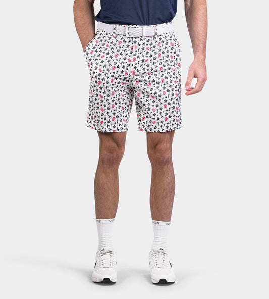 CLIMA GRUNGE SKULLZ SHORTS – WEISS