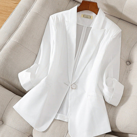 SALINA Leinen-Blazerjacke