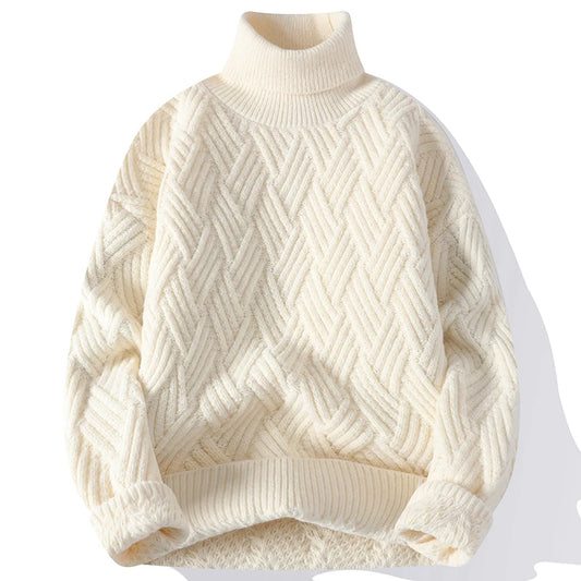 VARENO Lockerer Rollkragenpullover