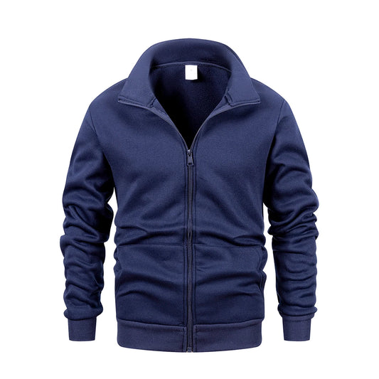 VARENO Zipper Cardigan