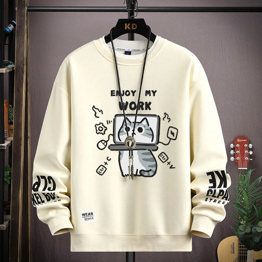 VARENO TV-Katzen-Sweatshirts