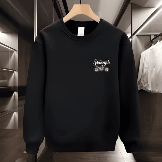 VARENO Biker-Sweatshirt aus Baumwolle