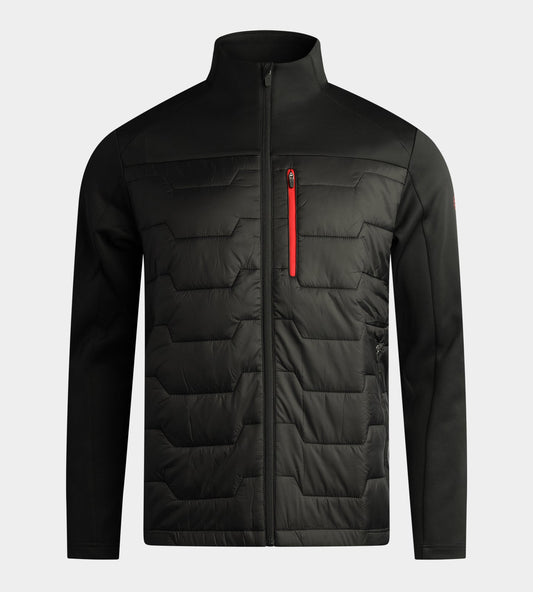 VARENO WALTER Rot Schwarze Jacke
