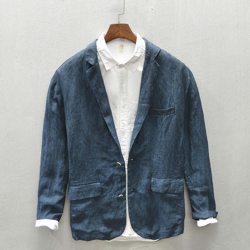 RANDY Leinen-Blazerjacke