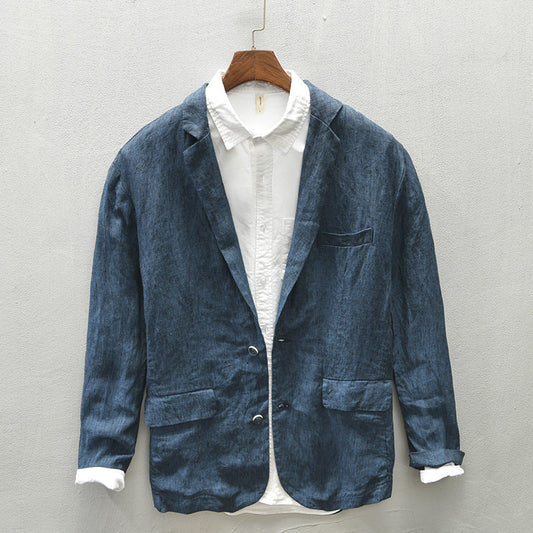 RANDY Leinen-Blazerjacke