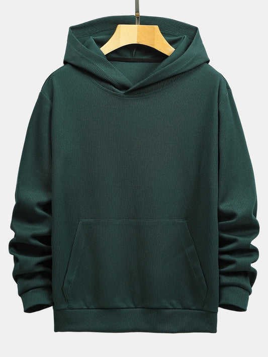 VARENO Basic Ripp-Hoodie