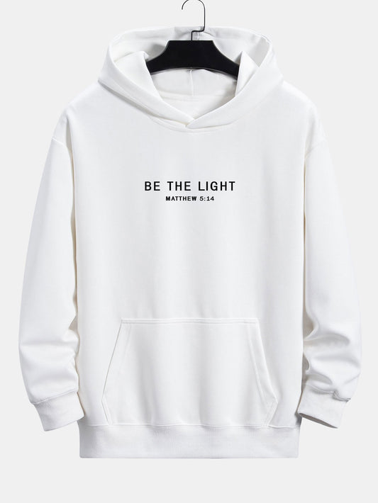 VARENO Be The Light Kapuzenpullover