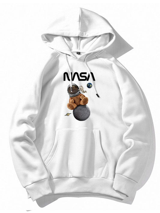 VARENO NASA Space Bear Kapuzenpullover